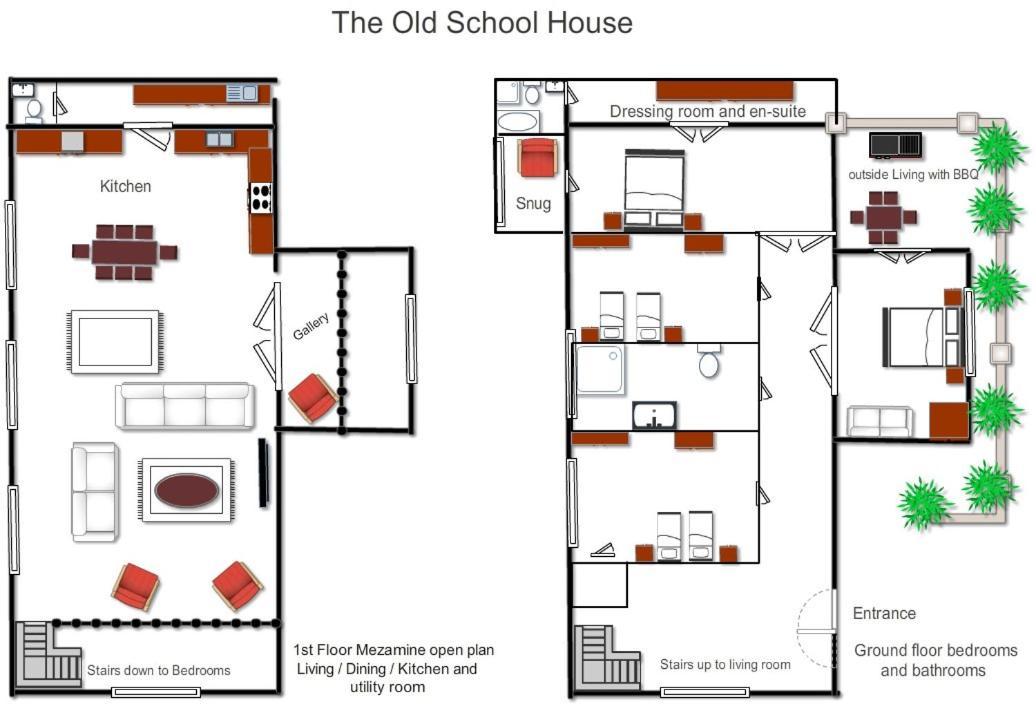 Old School House Villa Bury St. Edmunds Dış mekan fotoğraf